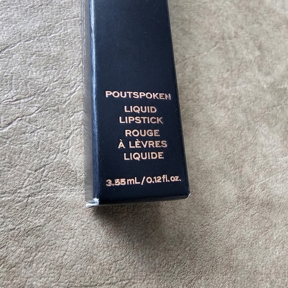 JACLYN Noodie Color Liquid Lipstick .12 fl oz Full Size Poutspoken Cosmetics New - Picture 6 of 8